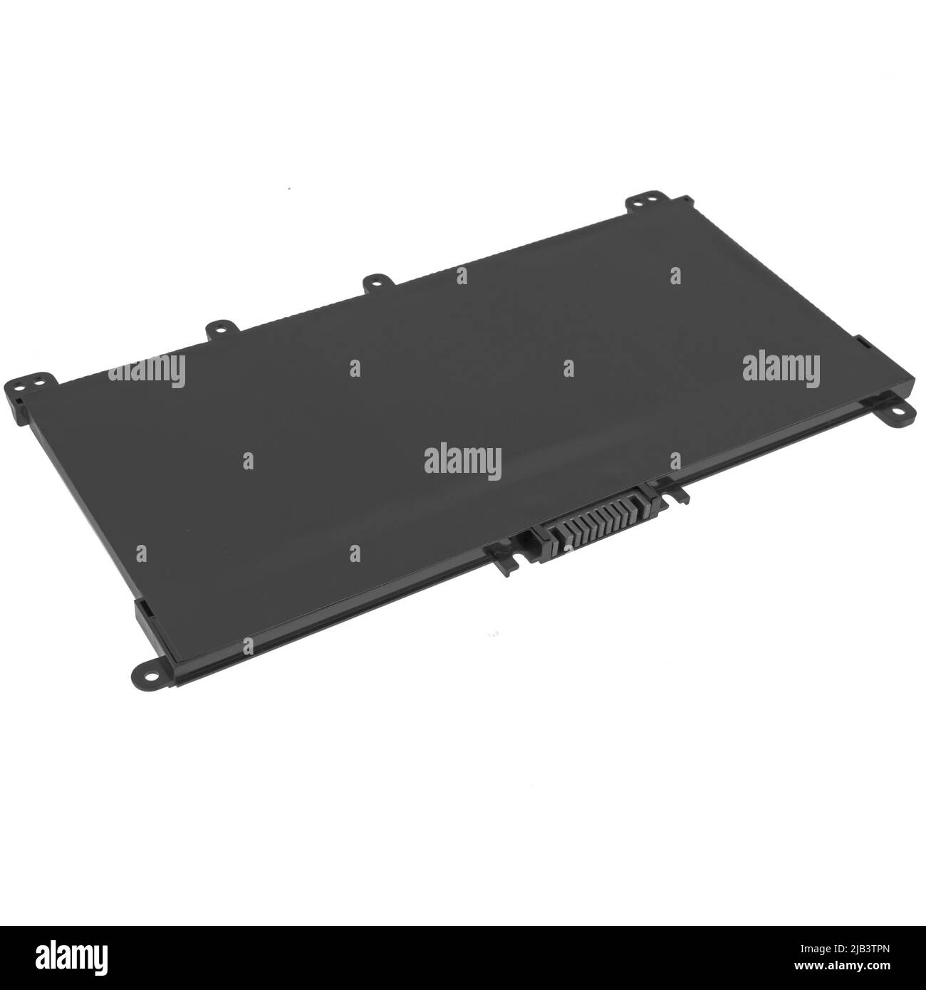 Laptop-Akku, Laptop-Ersatzteil isoliert auf weißem Hintergrund Stockfoto