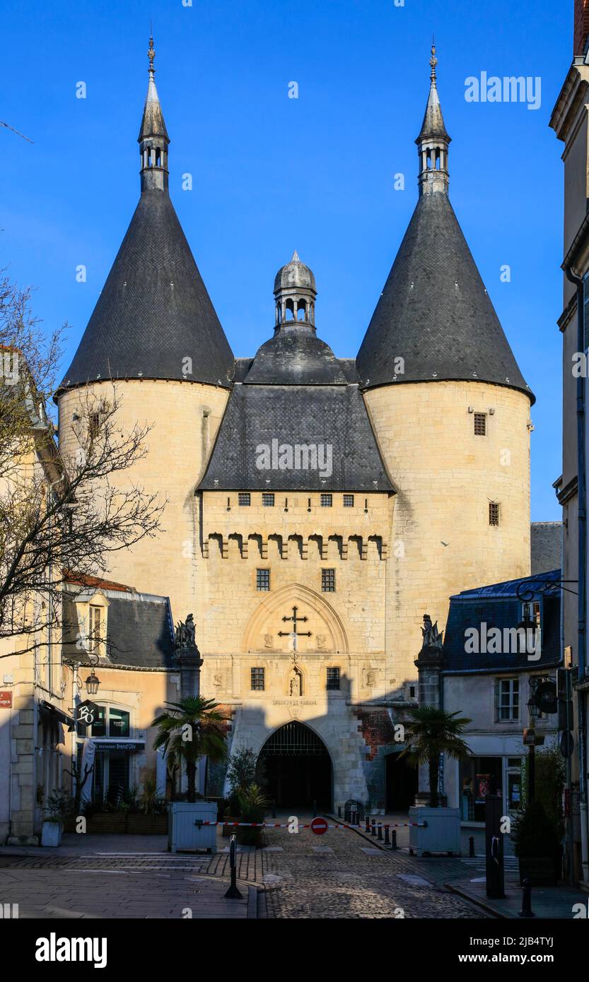 Ehemaliges Stadttor Porte de la Craffe, Nancy, Departement Meurthe-et-Moselle, Region Grand Est, ehemalige Hauptstadt des Herzogtums Lothringen, Frankreich Stockfoto