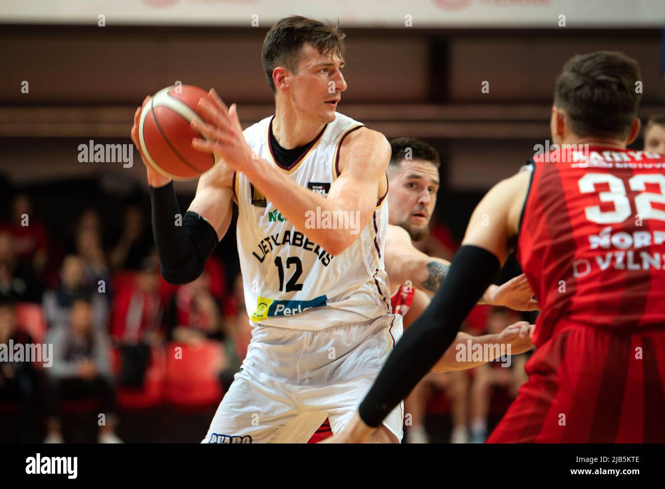 2022-06-01. Litauische Basketball-Liga. Rytas - Lietkabelis - 85-63. Stockfoto