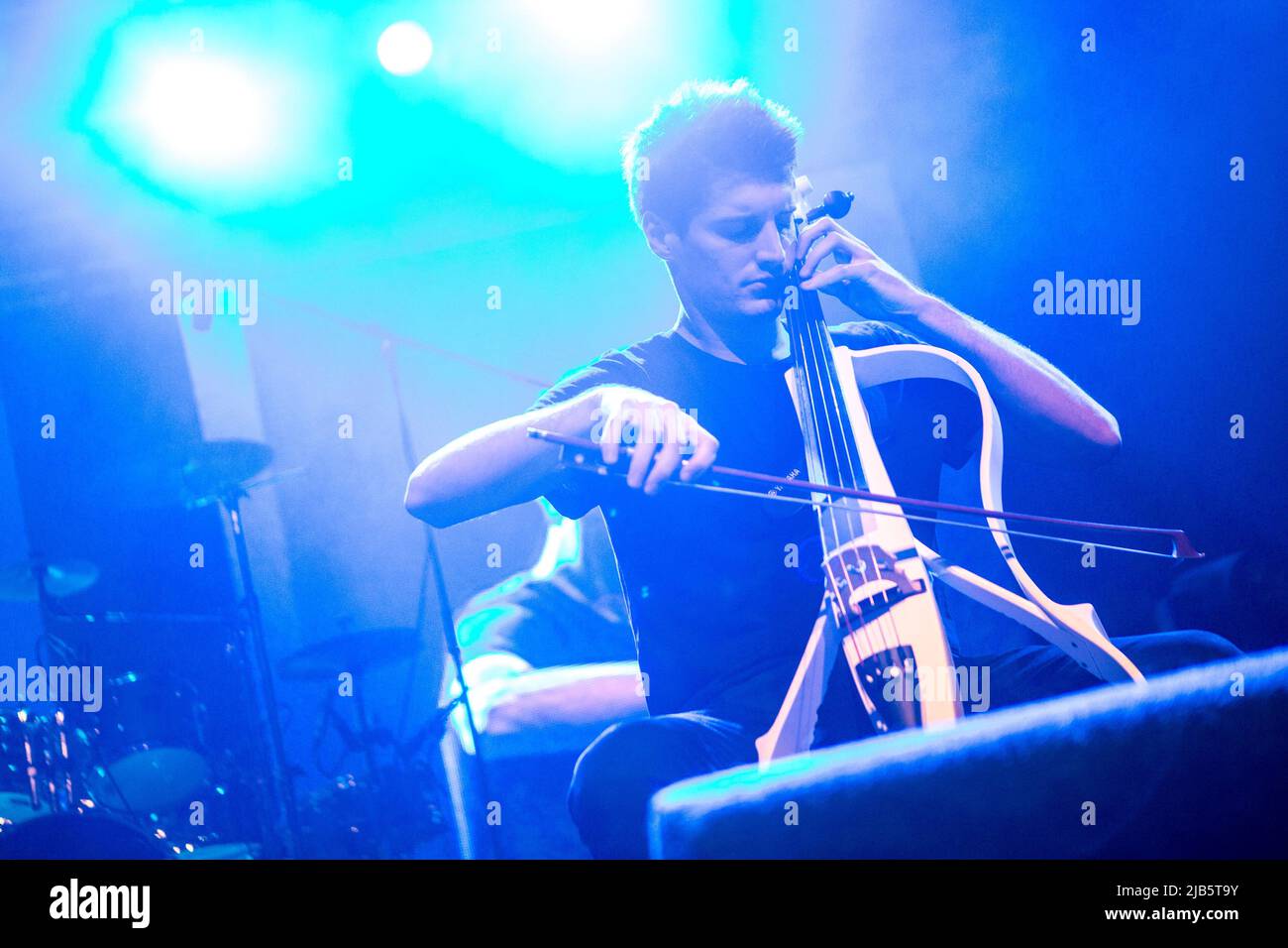 2Cellos Konzert in Mailand, Italien, 2014 Stockfoto