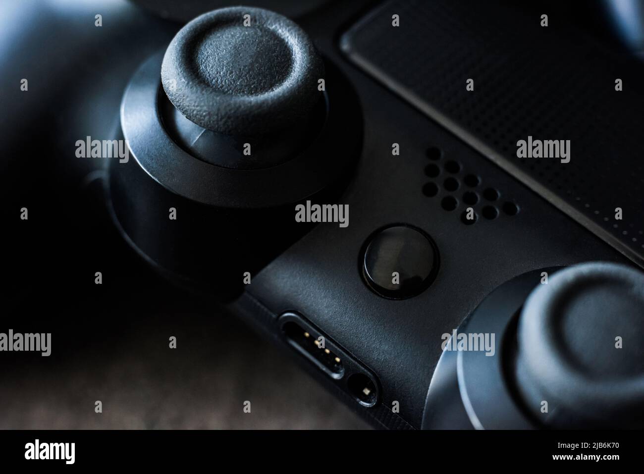 Videospiele-Gaming-Controller Stockfoto