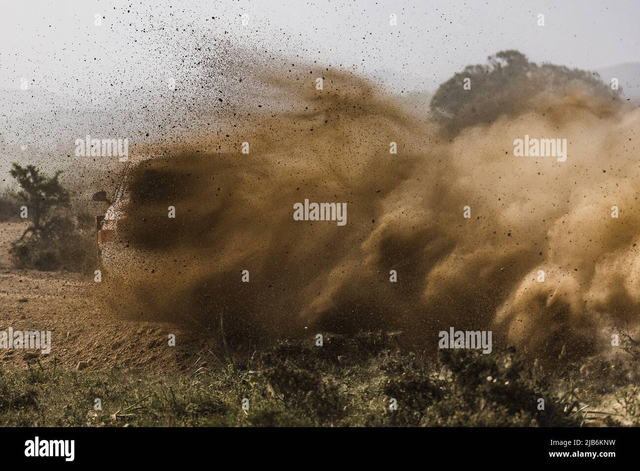 29 LINNAMAE Georg (est), MORGAN James (gbr), ALM Motorsport, Volkswagen Polo GTI, Aktion während der Rallye Italia Sardegna 2022, 5. Lauf der WRC World Rally Car Championship 2022, vom 2. Bis 5. Juni 2022 in Alghero, Italien - Foto: Nikos Katikis/DPPI/LiveMedia Stockfoto