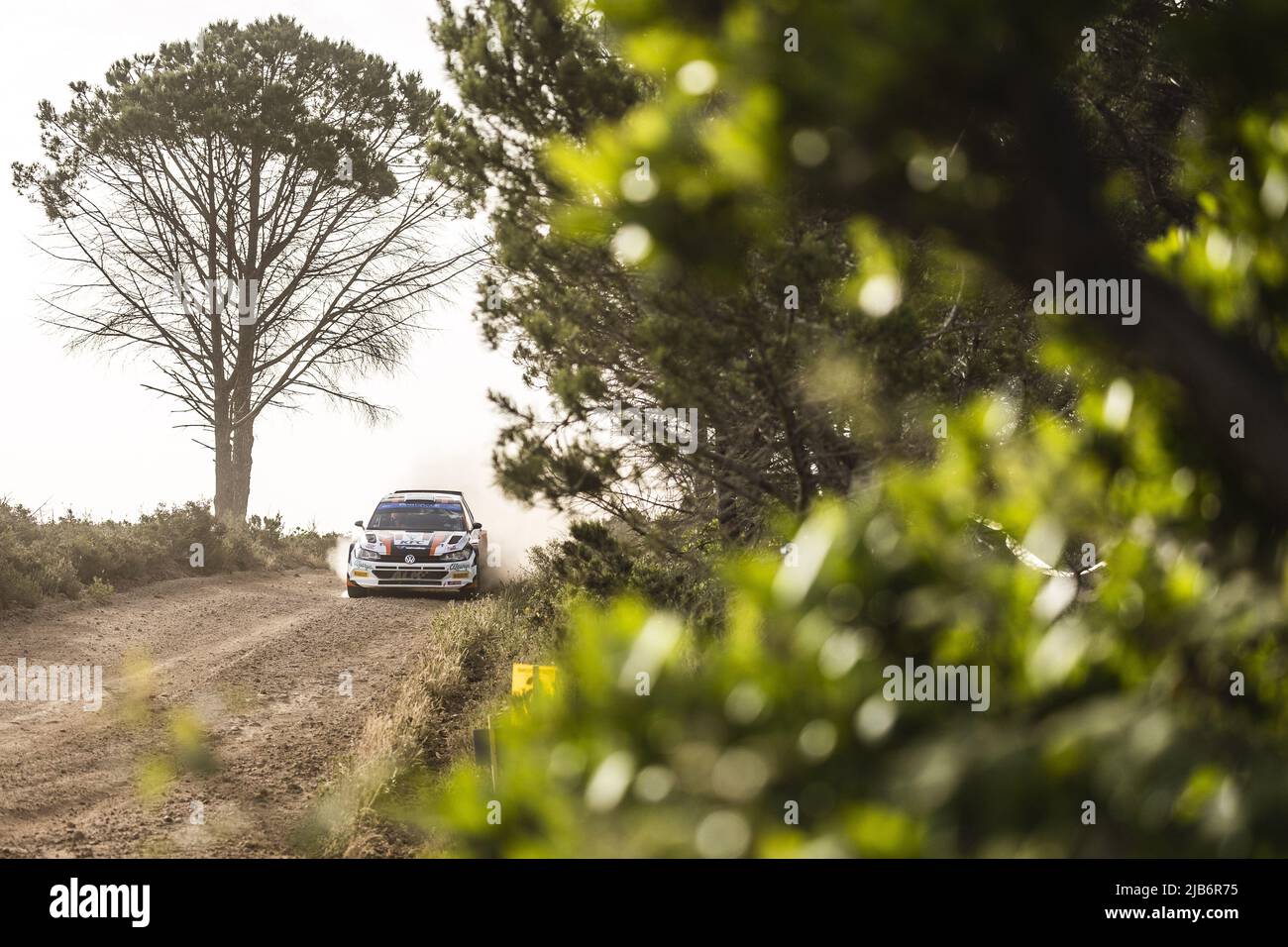 29 LINNAMAE Georg (est), MORGAN James (gbr), ALM Motorsport, Volkswagen Polo GTI, Aktion während der Rallye Italia Sardegna 2022, 5. Lauf der WRC World Rally Car Championship 2022, vom 2. Bis 5. Juni 2022 in Alghero, Italien - Foto: Nikos Katikis/DPPI/LiveMedia Stockfoto