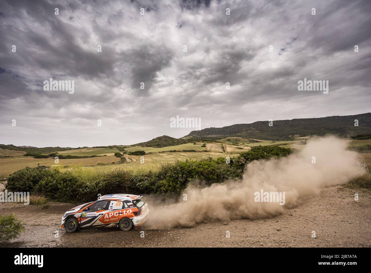 Sardegna, Italien. 03.. Juni 2022. 29 LINNAMAE Georg (est), MORGAN James (gbr), ALM Motorsport, Volkswagen Polo GTI, Aktion während der Rallye Italia Sardegna 2022, 5. Runde der WRC World Rally Car Championship 2022, vom 2. Bis 5. Juni 2022 in Alghero, Italien - Foto: Nikos Katikis/DPPI/LiveMedia Kredit: Unabhängige Fotoagentur/Alamy Live News Stockfoto