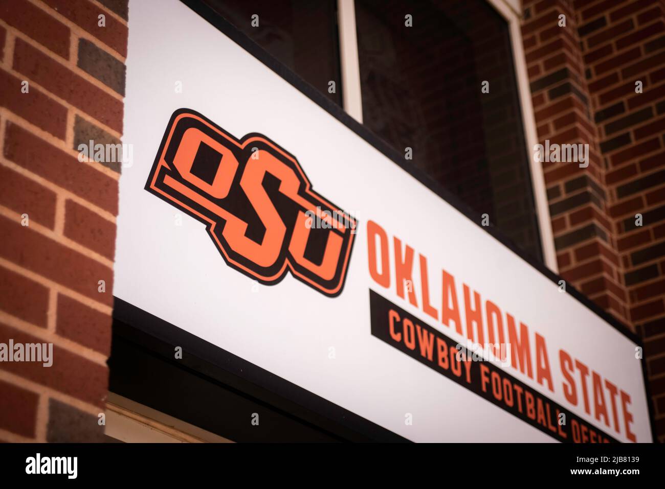Stillwater, OK - 6. Oktober 2020: OSU Oklahoma State University (OSU) Cowboys' College Campus Stockfoto
