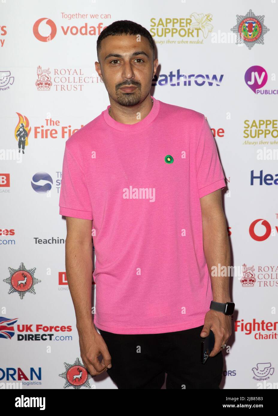 Sapper Support Launch Party im Army and Navy Club, Pall Mall - Arrivals mit: Adam Deacon wo: London, Vereinigtes Königreich Wann: 02 Jul 2021 Credit: Mario Mitsis/WENN Stockfoto