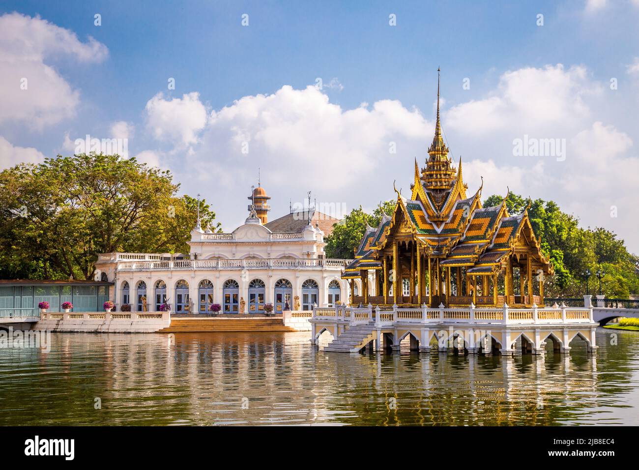 Bang Pa im Königlichen Palast in Phra Nakhon Si Ayutthaya, Thailand Stockfoto