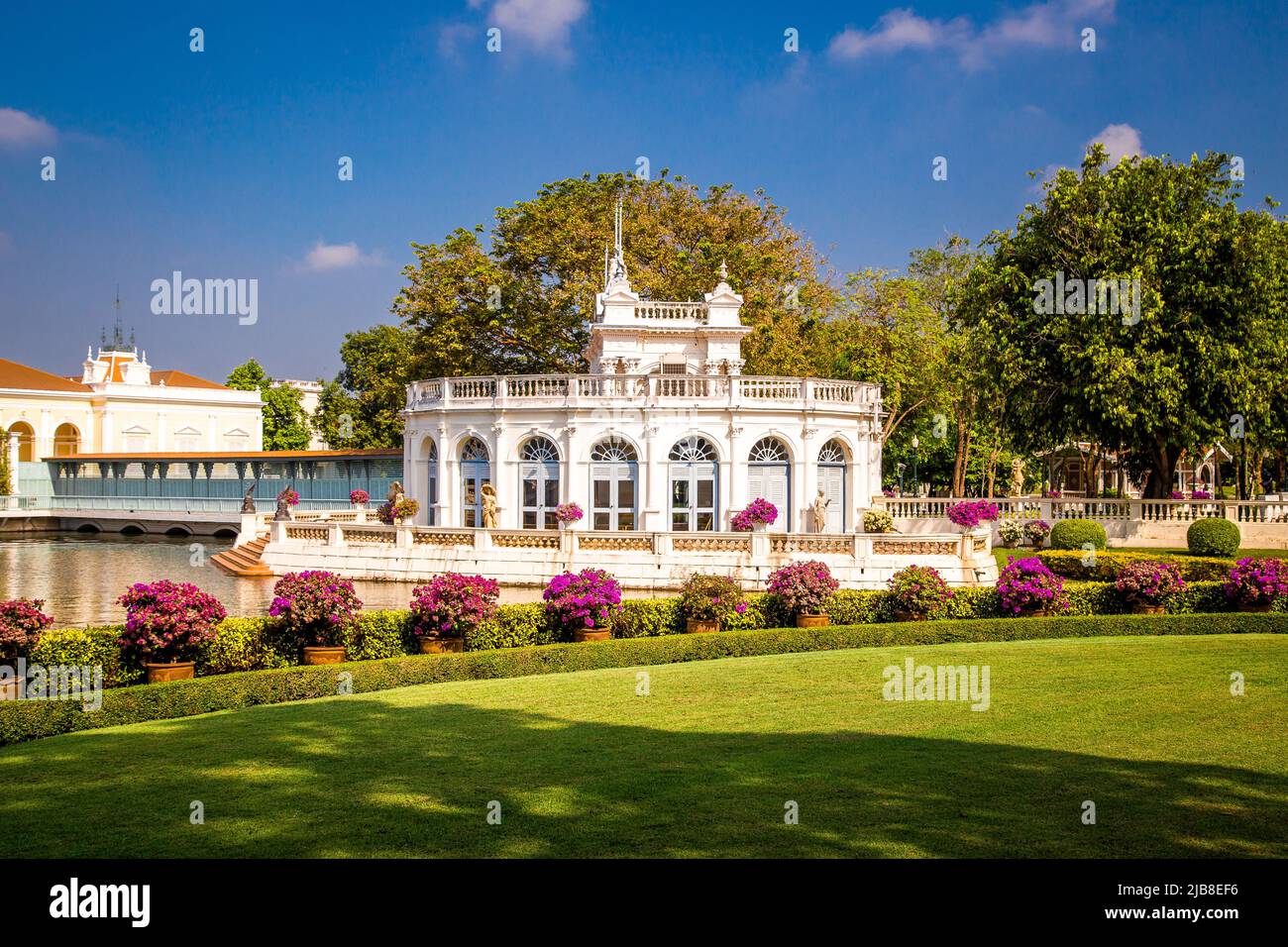 Bang Pa im Königlichen Palast in Phra Nakhon Si Ayutthaya, Thailand Stockfoto
