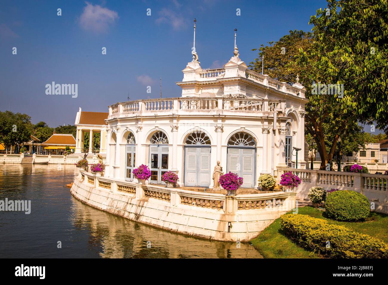 Bang Pa im Königlichen Palast in Phra Nakhon Si Ayutthaya, Thailand Stockfoto