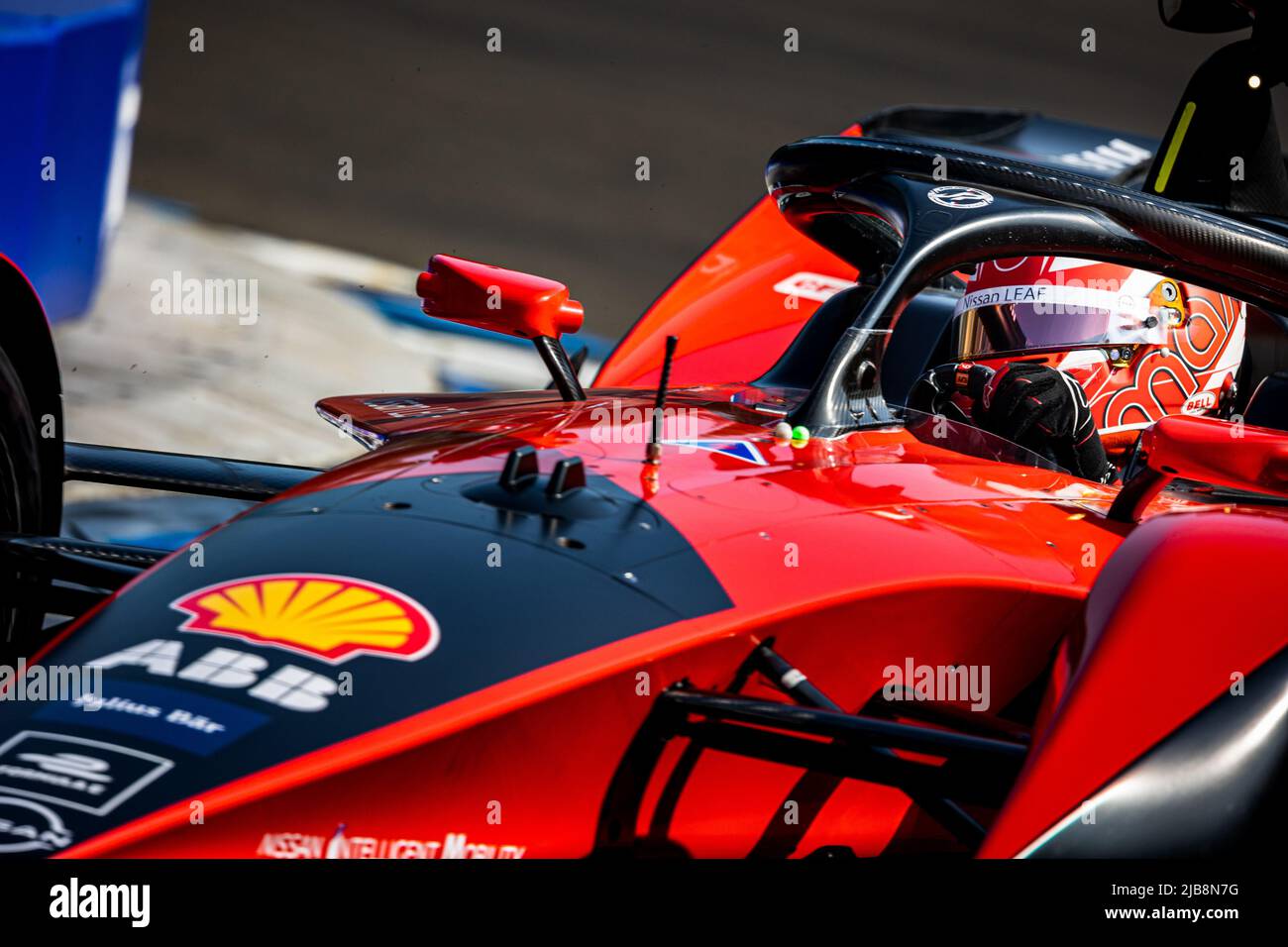 22 GUNTHER Maximilian (ger), Nissan e.Dams, Nissan IM03, Aktion während des Jakarta ePrix 2022, 6. Treffen der ABB FIA Formel E Weltmeisterschaft 2021-22, auf dem Jakarta International e-Prix Kurs vom 2. Bis 4. Juni in Jakarta - Foto: Louis Legon/DPPI/LiveMedia Stockfoto