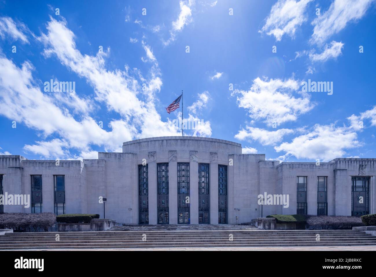 Horace H. Rackham Educational Memorial Building, Detroit, Michigan, USA Stockfoto