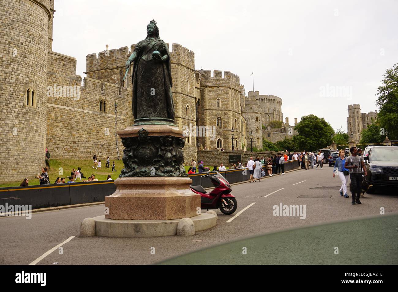 Windsor Castle, London, Großbritannien Stockfoto