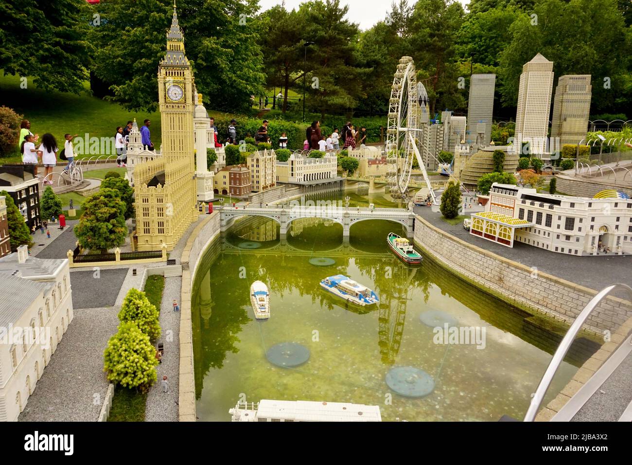 Legoland Windsor Themenpark Stockfoto