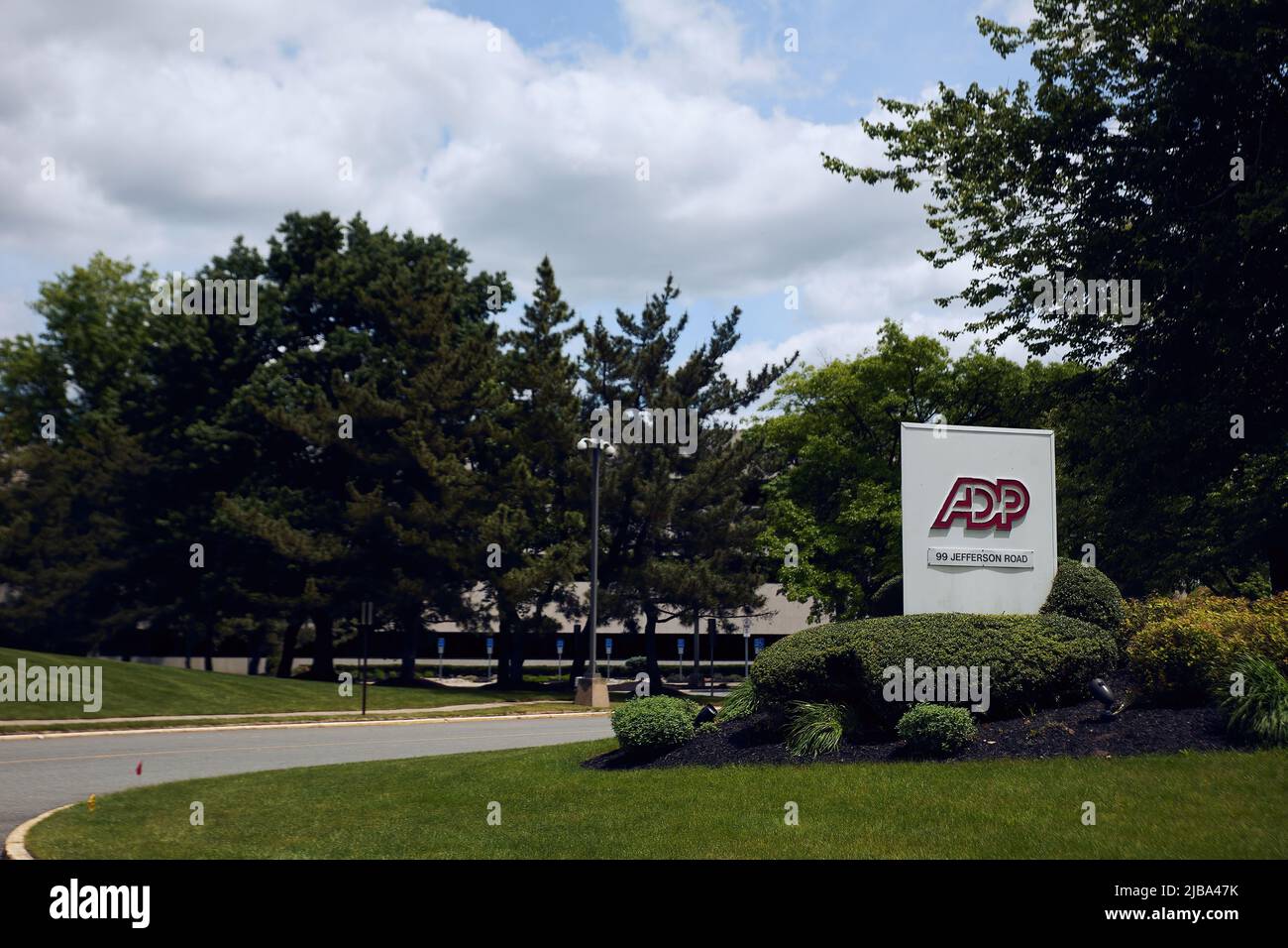 Roseland, NJ, USA. 30. Mai 2022 ADPStandorte. ADP ist ein