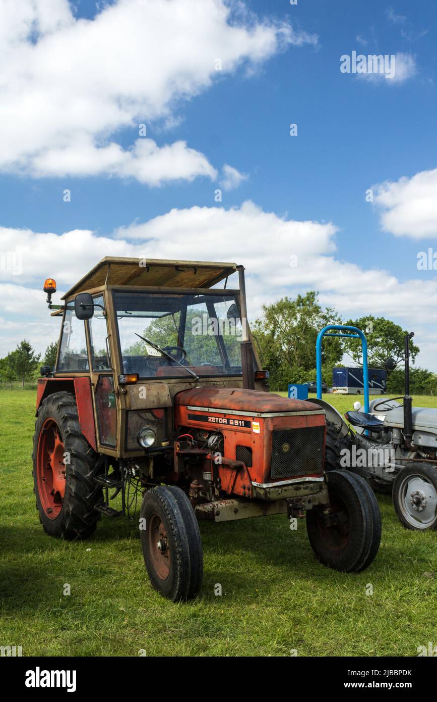 Zetor 6911. Heskin Steam Rally 2022. Stockfoto