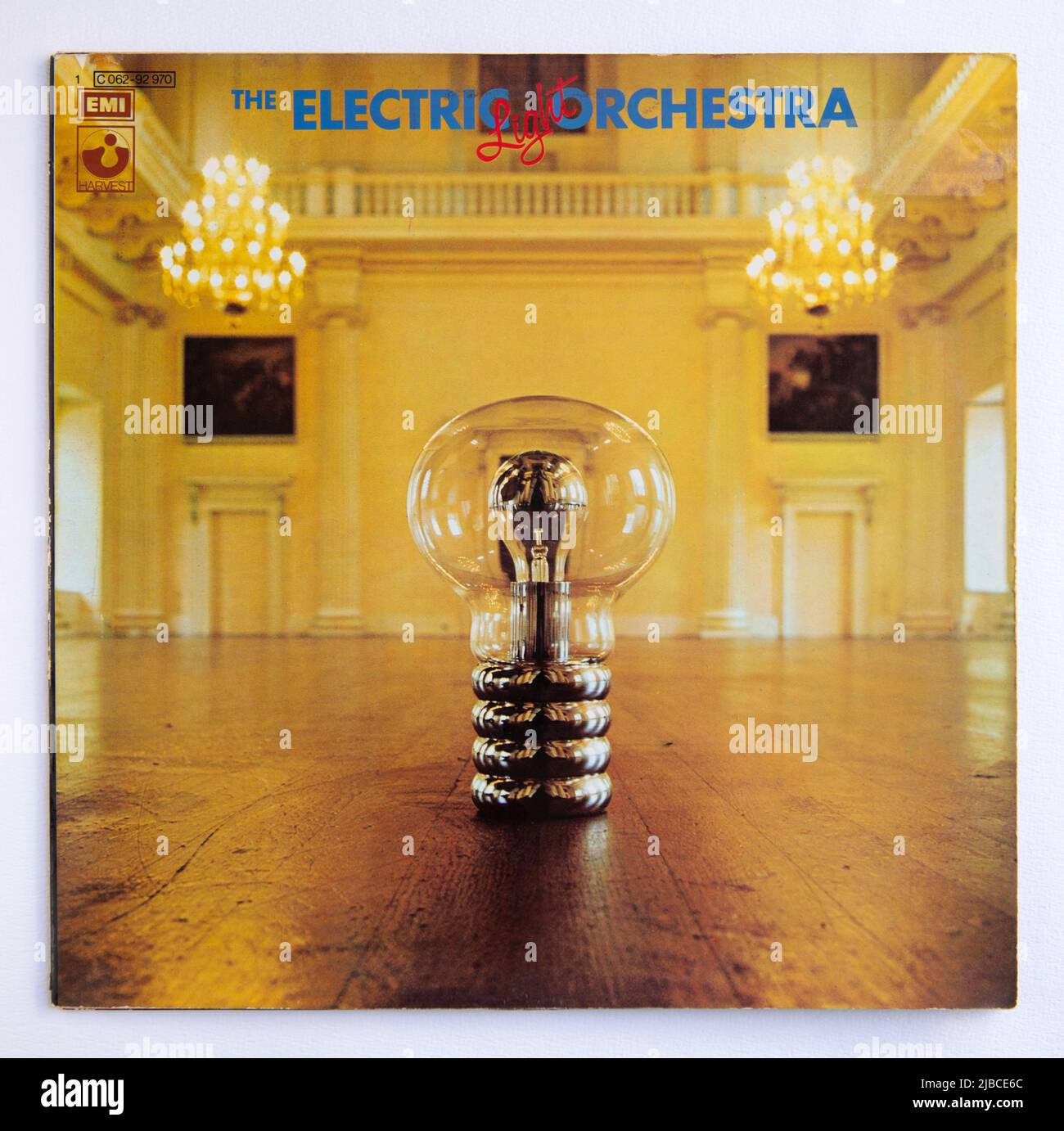 LP-Cover des gleichnamigen Debütalbums des Electric Light Orchestra, das 1971 veröffentlicht wurde Stockfoto