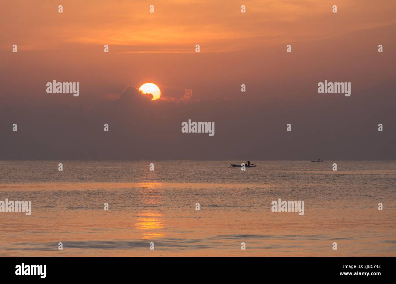 Beach Life Srilanka Stockfoto