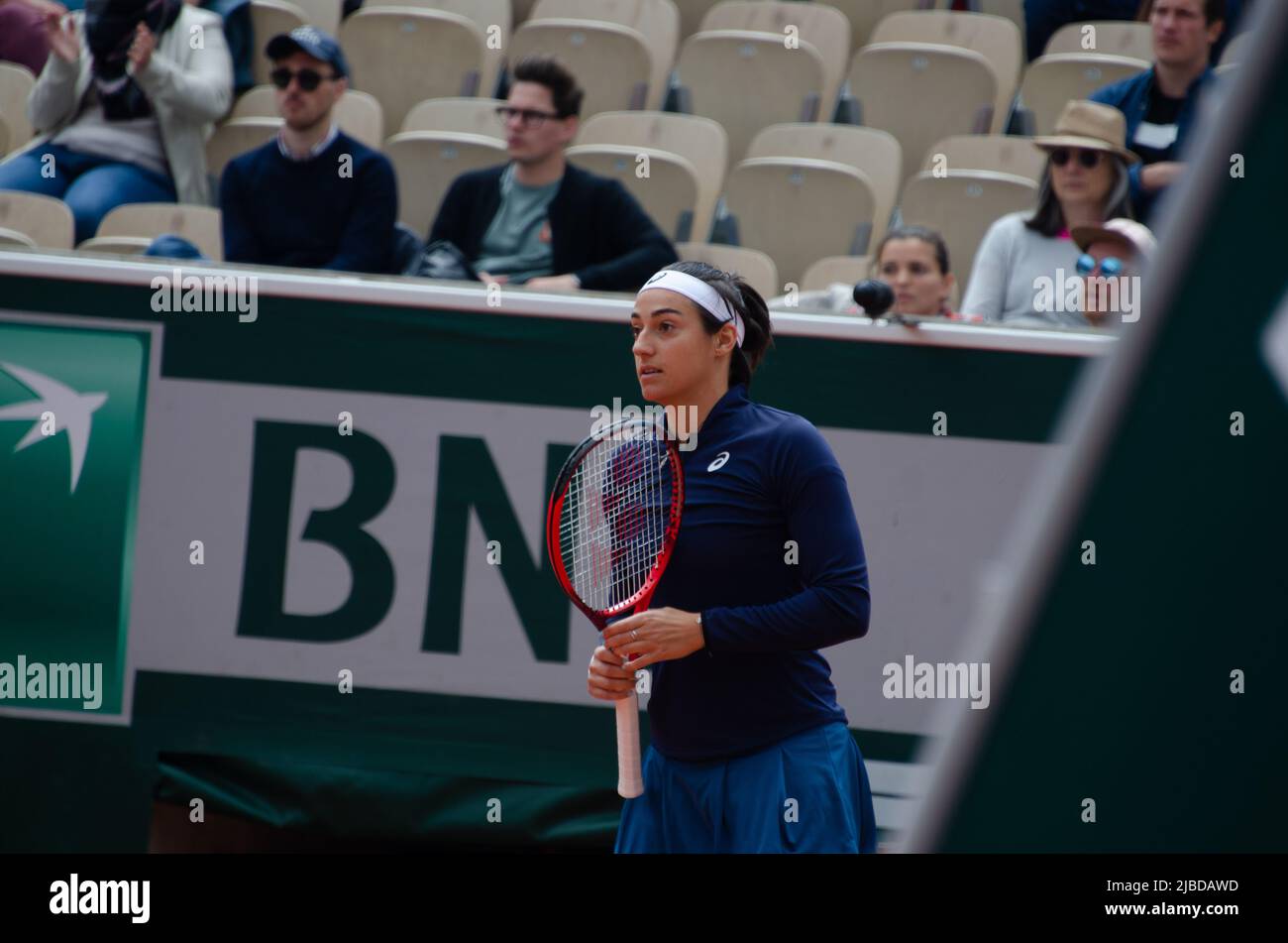 Caroline Garcia und kristina Mladenovic, Gericht simone-mathieu, Rolanf garros Tennis Open, 29. Mai 2022 Stockfoto