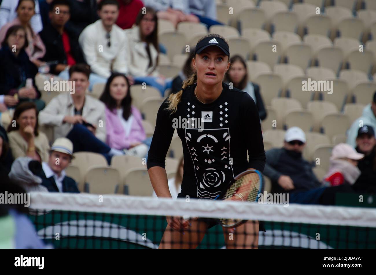 Caroline Garcia und kristina Mladenovic, Gericht simone-mathieu, Rolanf garros Tennis Open, 29. Mai 2022 Stockfoto