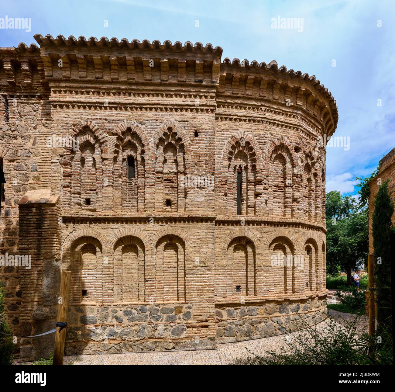 Cristo de la Luz Moschee. Toledo, Castilla La Mancha, Spanien. Stockfoto