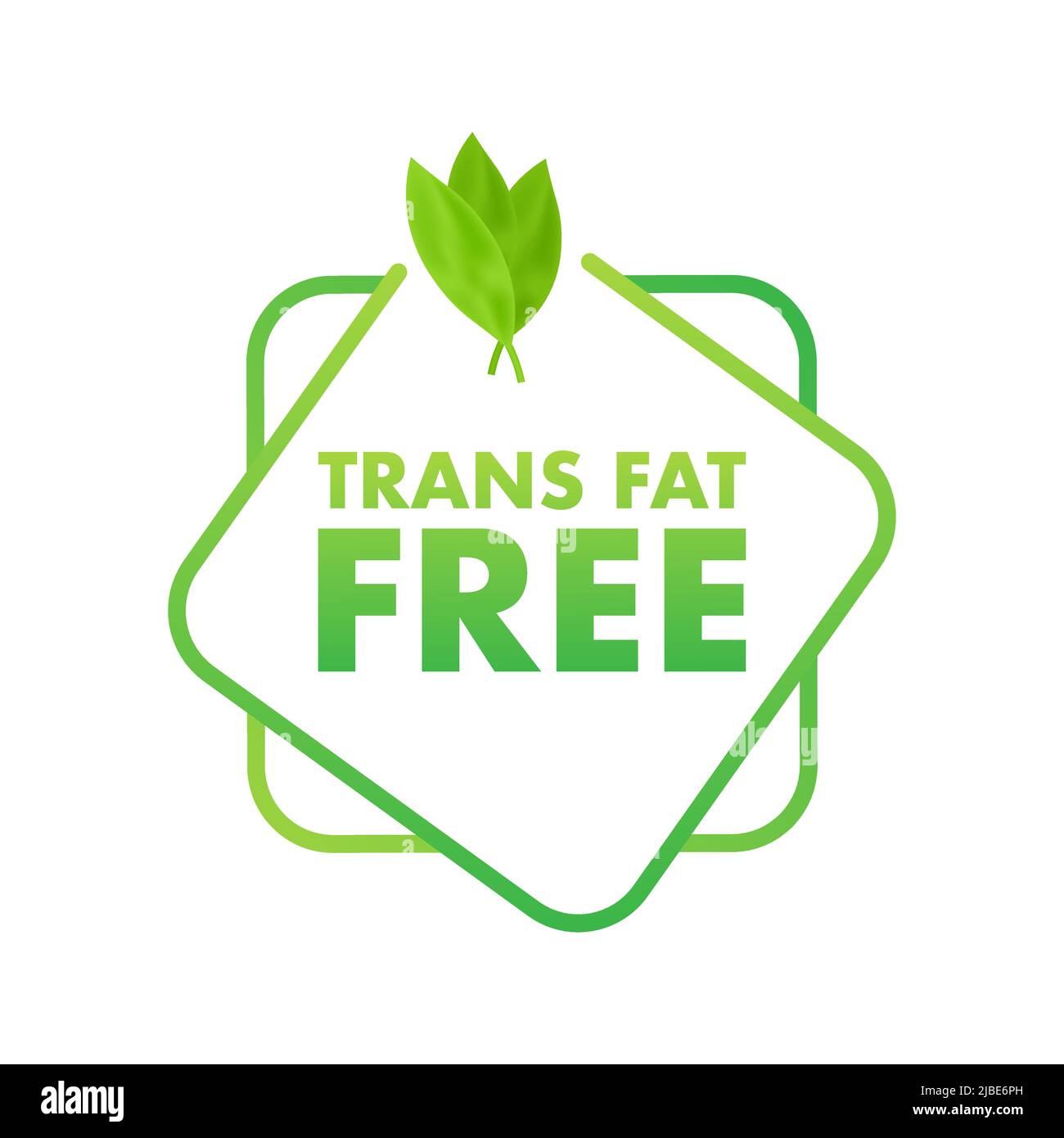 Trans-Fett frei für Web-Design. Bearbeitbarer Vektor. Bearbeitbare Kontur. Vektorgrafik Stock Vektor