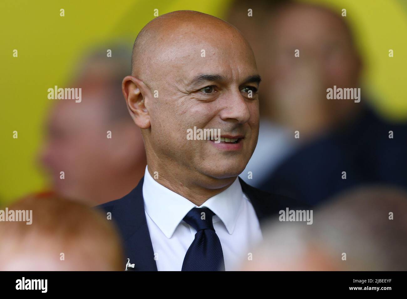 Vorsitzender von Tottenham Hotspur, Daniel Levy - Norwich City / Tottenham Hotspur, Premier League, Carrow Road, Norwich, Großbritannien - 22.. Mai 2022 nur redaktionelle Verwendung - es gelten DataCo-Beschränkungen Stockfoto