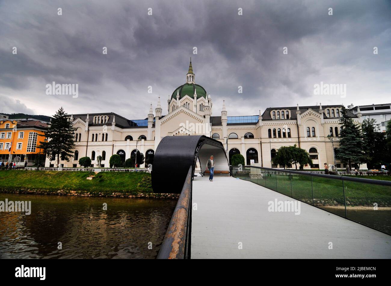 Die Akademie der Schönen Künste in Sarajevo, Bosnien und Herzegowina. Stockfoto