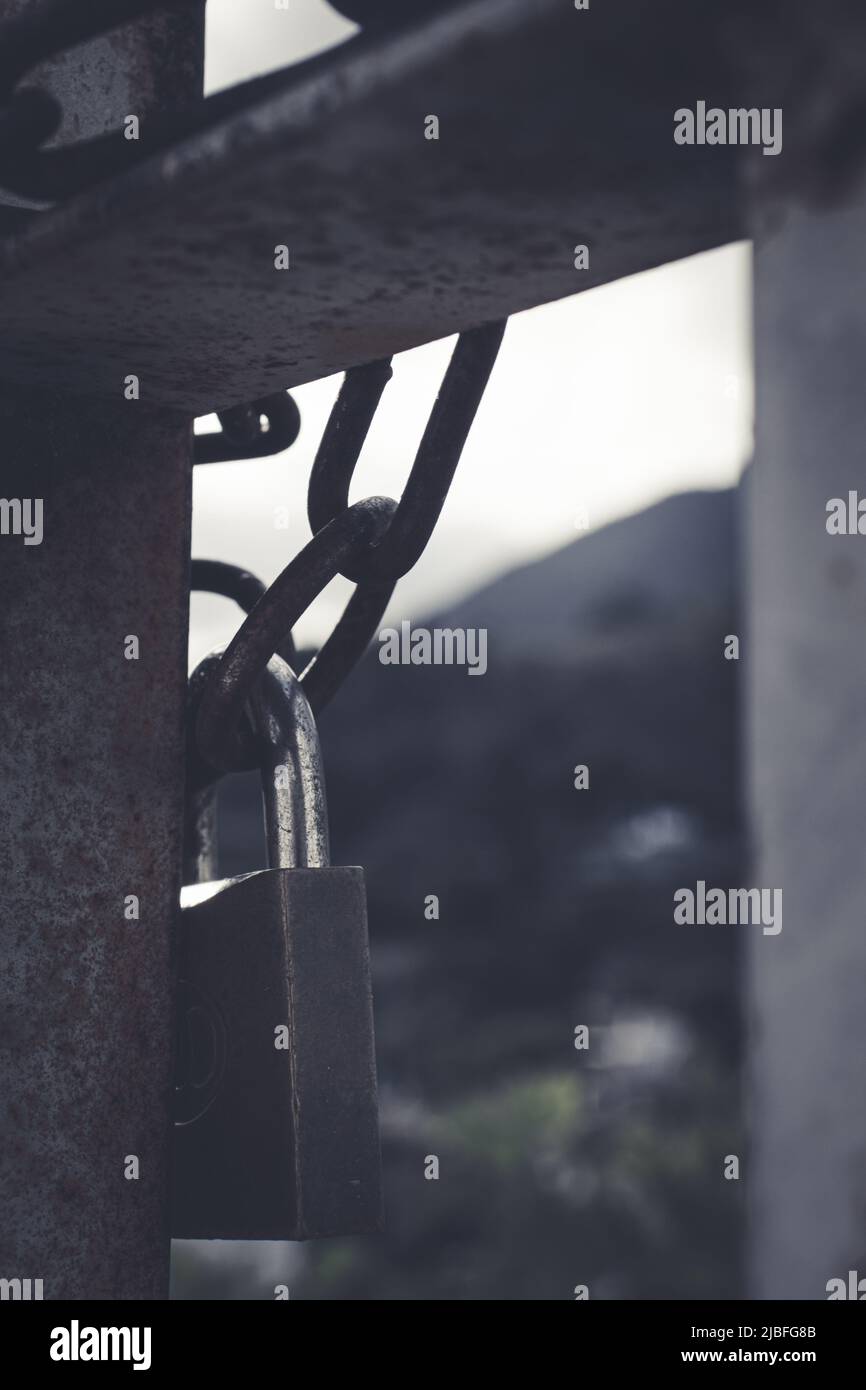 Die Natur ist eingeschlossen Stockfoto