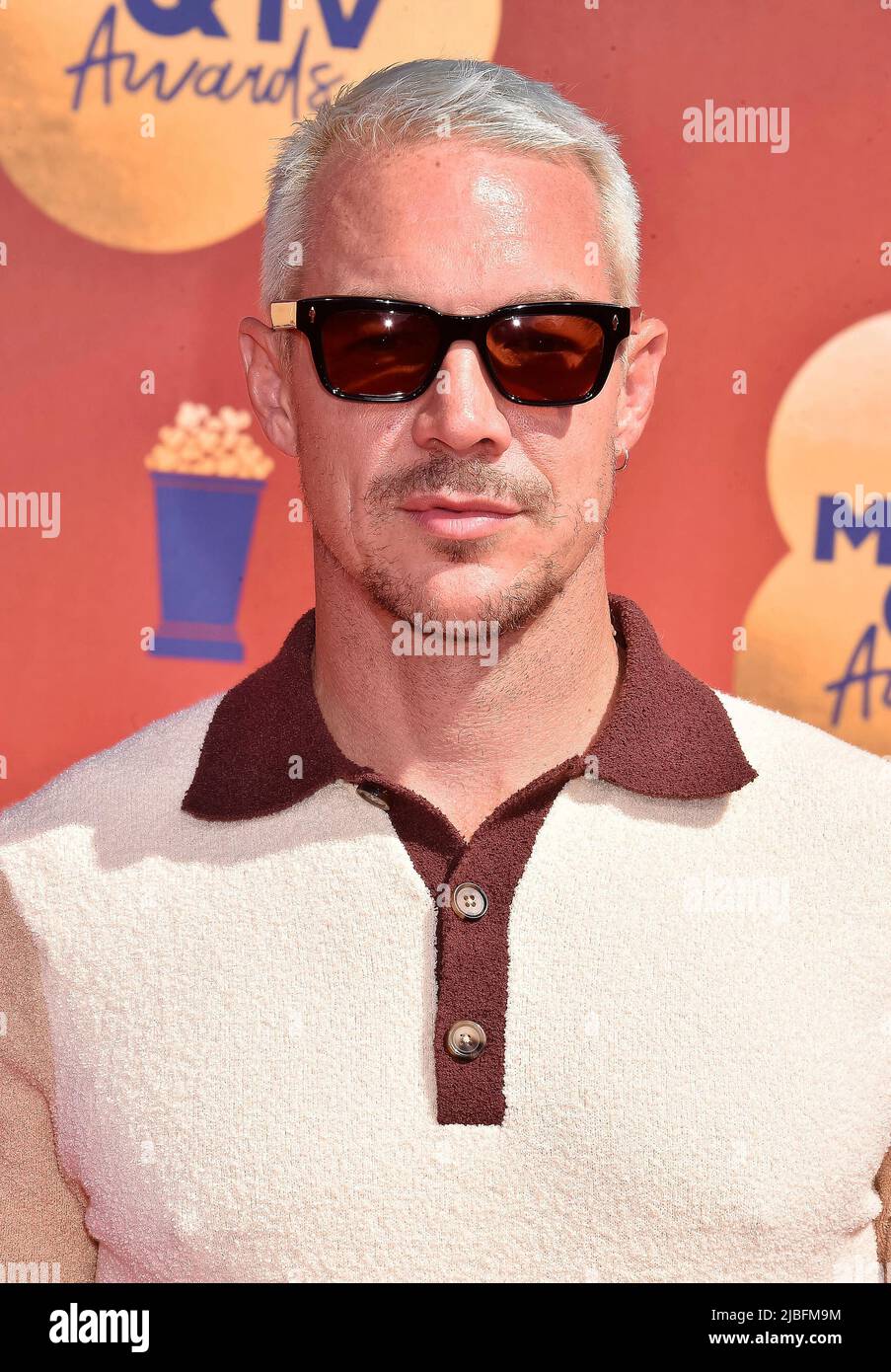 Diplo nimmt am 06. Juni 2022 an den MTV Movie and TV Awards 2022 im Barker Hangar in Santa Monica, Los Angeles, USA, Teil. Stockfoto