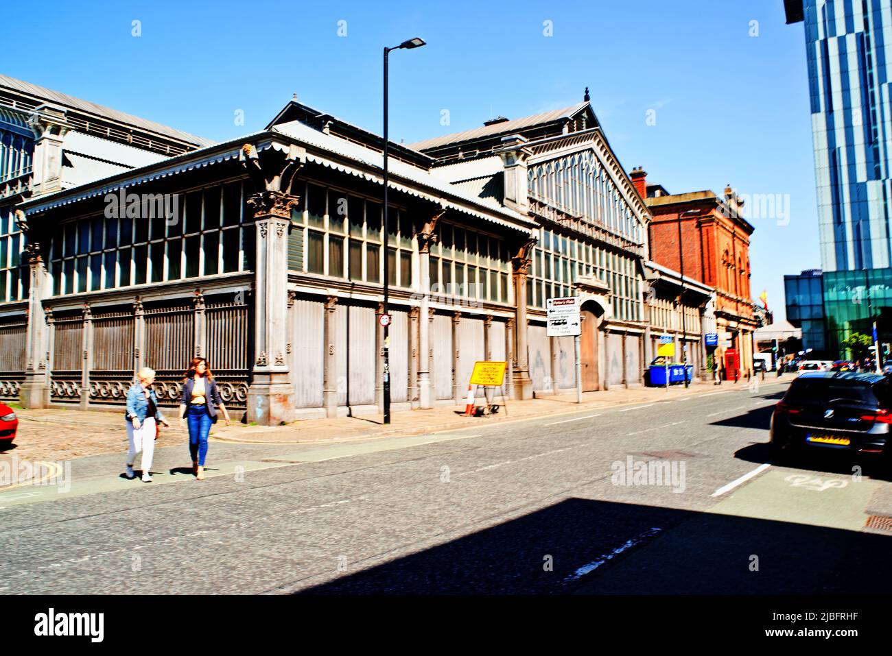 Altes Museum für Wissenschaft und Industrie, Liverpool Road, Manchester, England Stockfoto