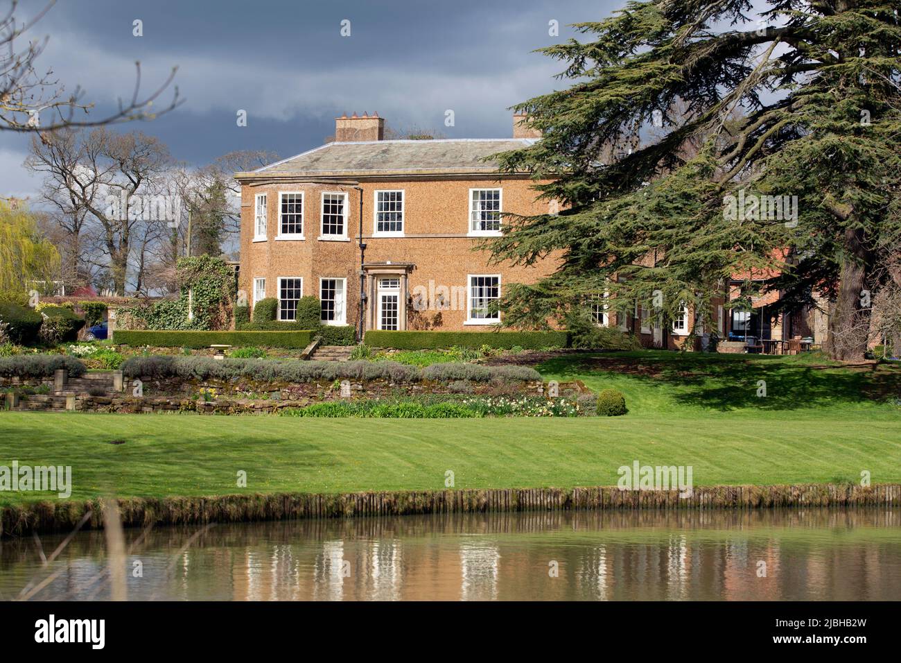 Rishi Sunaks Wahlkreisheim in Kirby Sigston im Norden von Yorkshire. Stockfoto