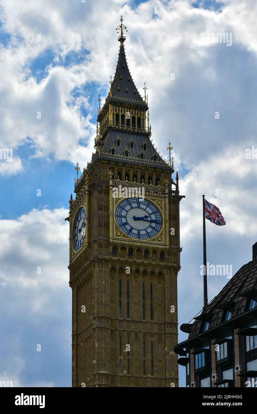 Häuser des Parlaments, Big Ben, London, England, uk Stockfoto