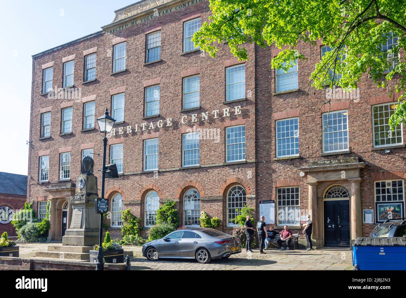The Heritage Centre, Roe Street, Macclesfield, Ceshire, England, Vereinigtes Königreich Stockfoto