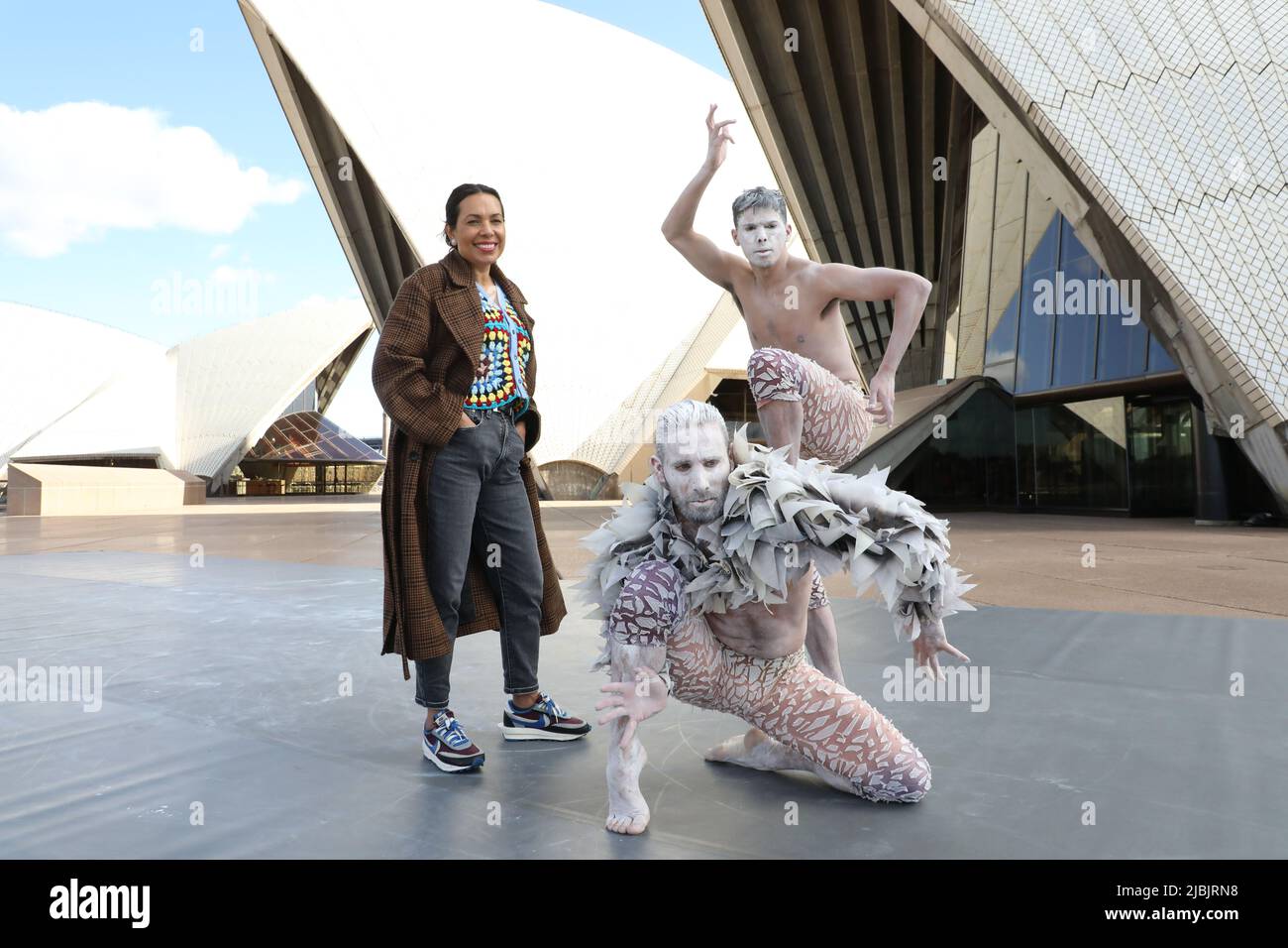 Frances Rings Sydney, Australien. 7.. Juni 2022. Das Bangarra Dance Theatre feiert ...