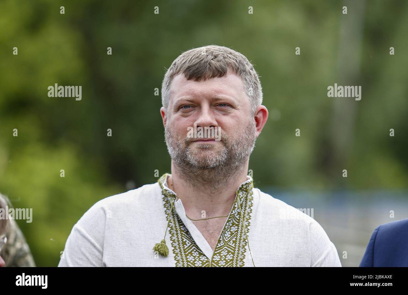 Nicht exklusiv MALYN, UKRAINE 6. JUNI 2022 der erste