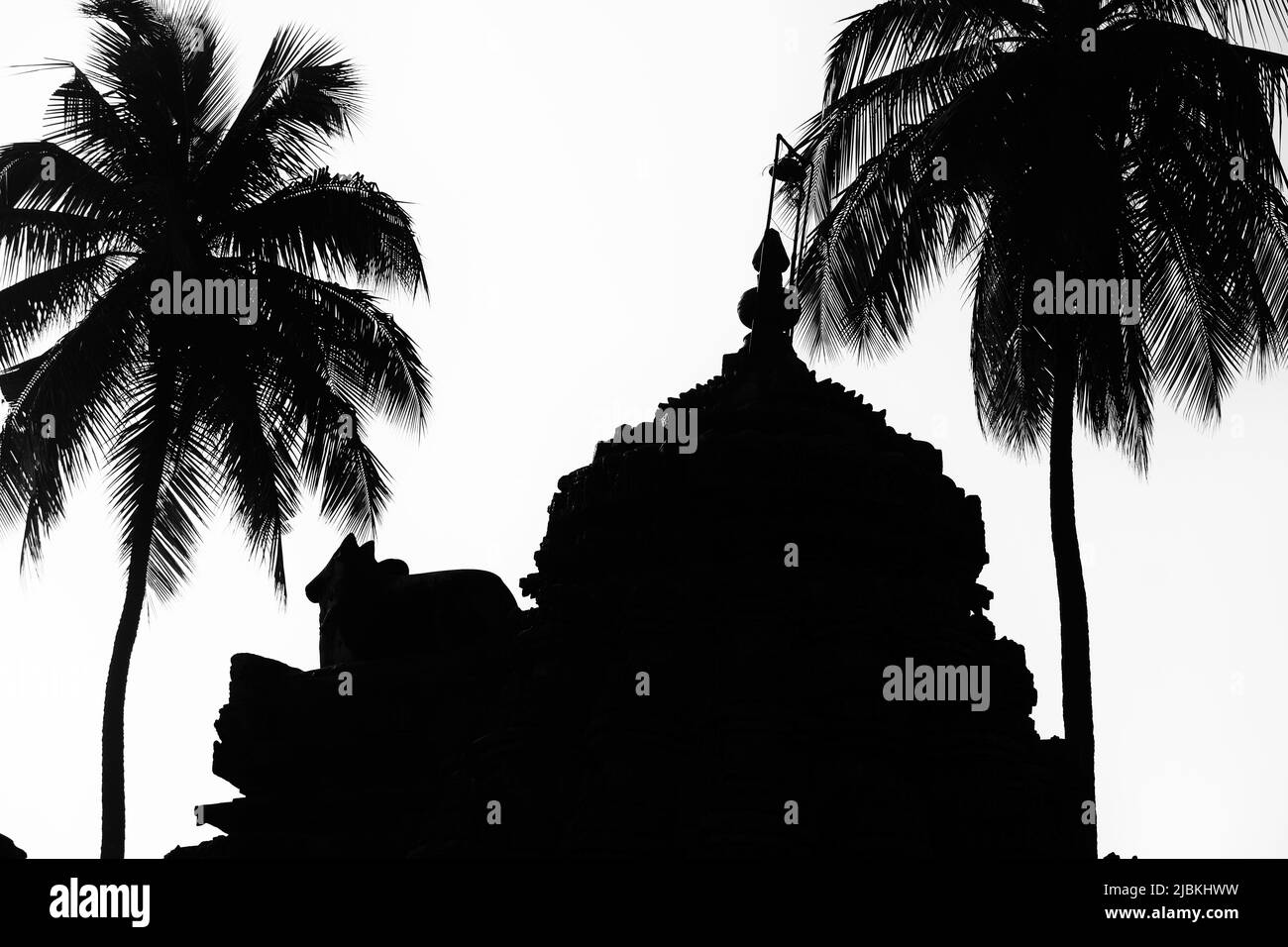 Chandramouleshwara-Tempel (Ishwara-Tempel.) , Arasikere befindet sich im Stadtteil Hassan von Karnataka. Stockfoto