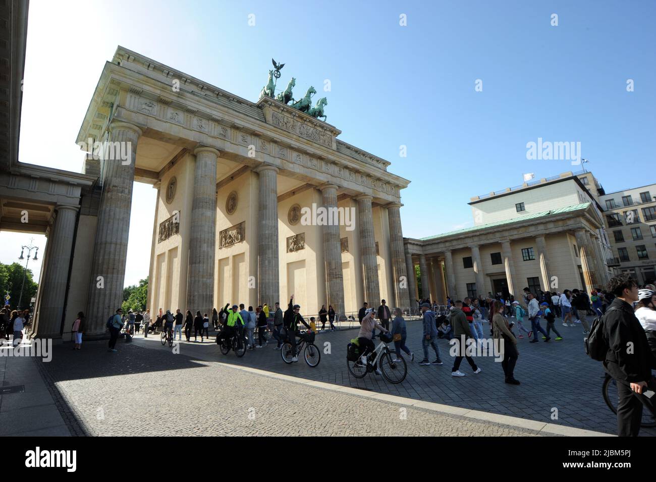 Brandenburger Tor, Berlin. Stockfoto