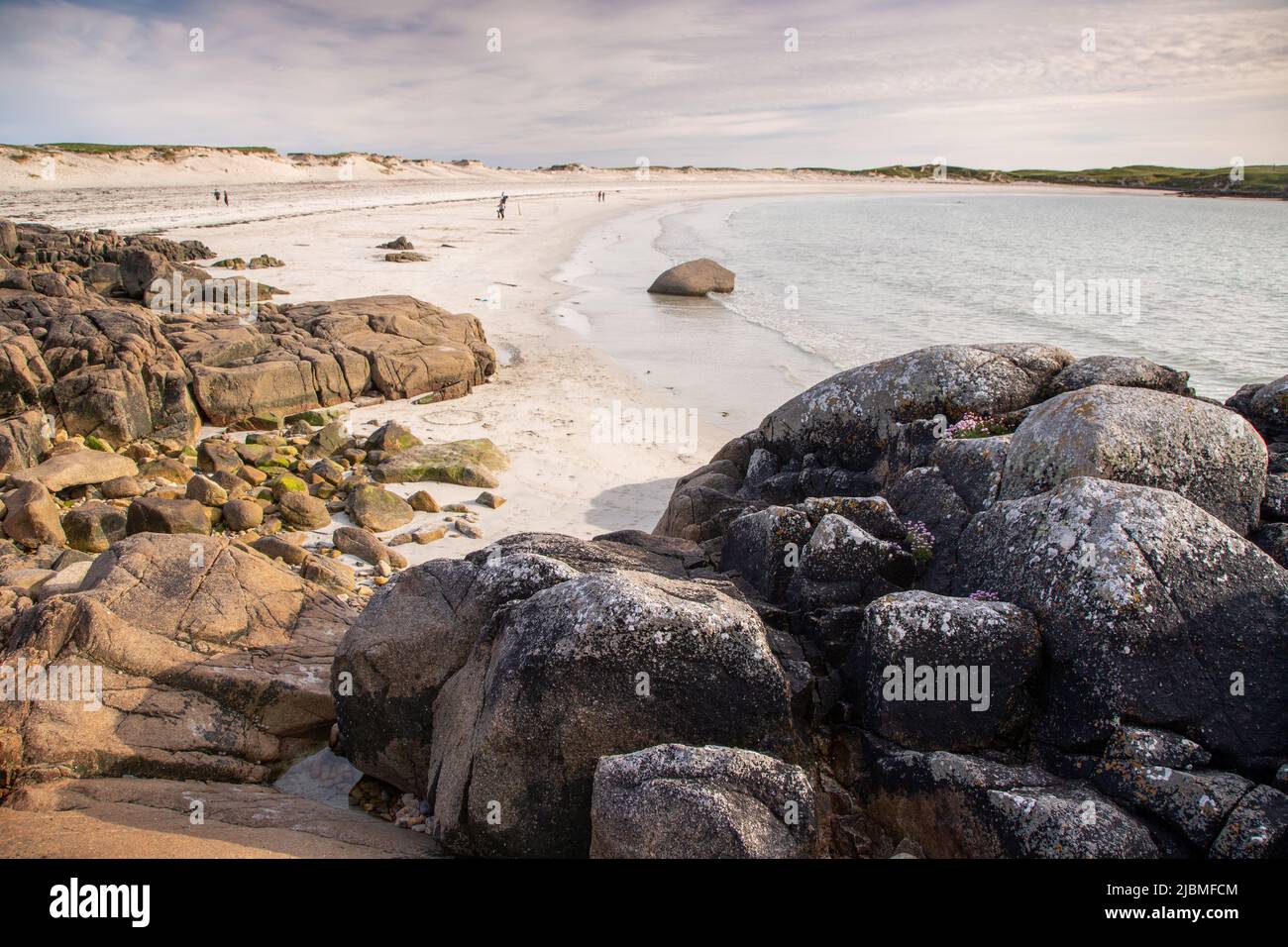 Strand in Dog's Bay, County Galway, Irland Stockfoto