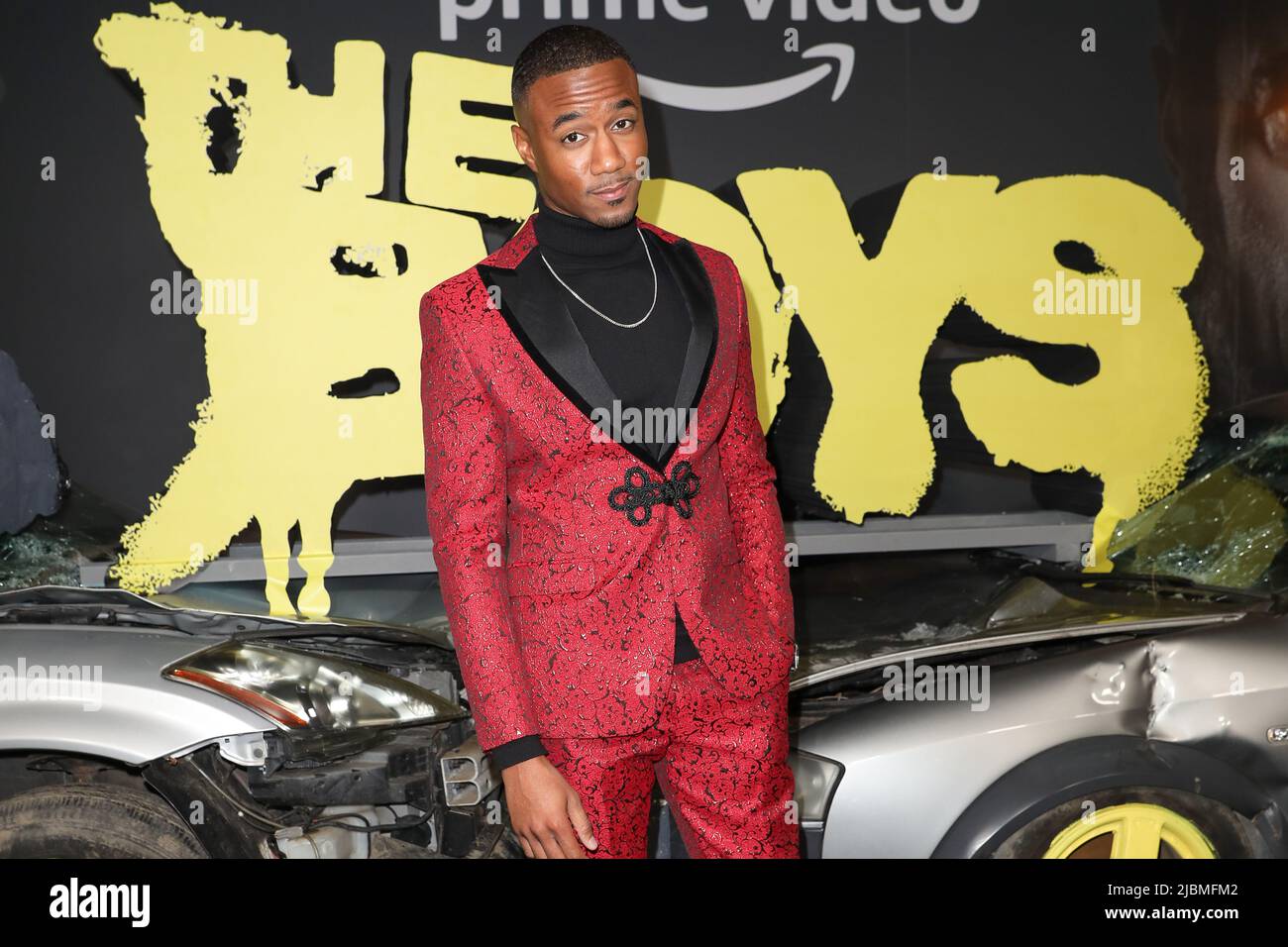 7. Juni 2022: JESSIE T. USHER nimmt an der Vorschau der Boys Season 3 Teil, die am 07. Juni 2022 im Hoyts Entertainment Quarter in Sydney, NSW Australien, aufgeführt wird (Bildnachweis: © Christopher Khoury/Australian Press Agency via ZUMA Wire) Stockfoto