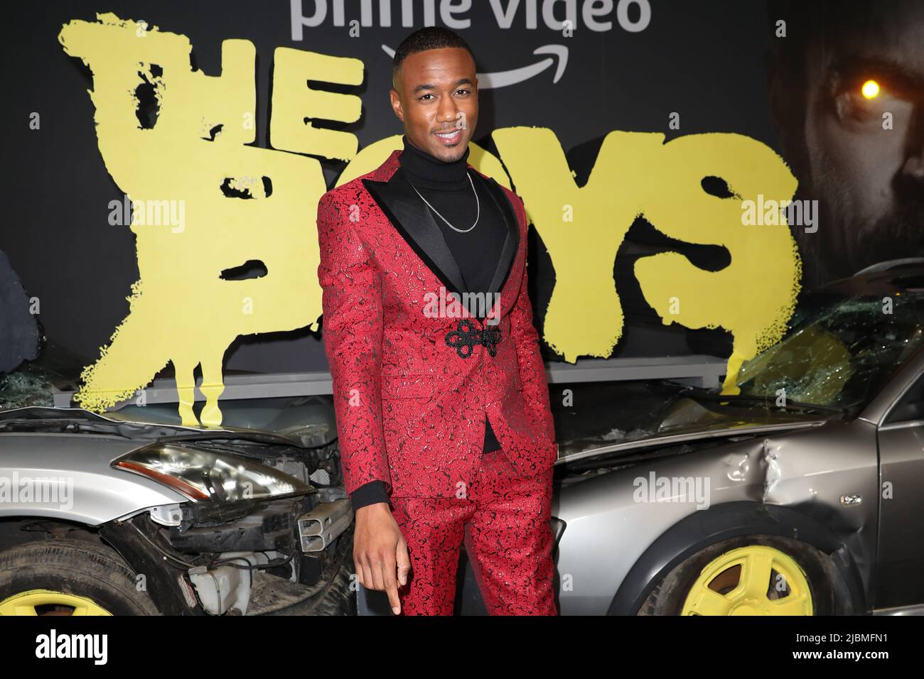 7. Juni 2022: JESSIE T. USHER nimmt an der Vorschau der Boys Season 3 Teil, die am 07. Juni 2022 im Hoyts Entertainment Quarter in Sydney, NSW Australien, aufgeführt wird (Bildnachweis: © Christopher Khoury/Australian Press Agency via ZUMA Wire) Stockfoto