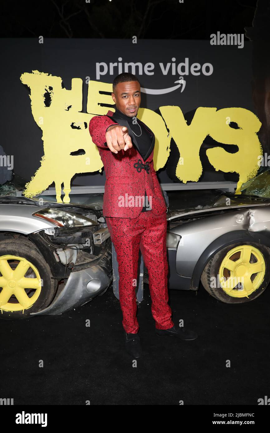 7. Juni 2022: JESSIE T. USHER nimmt an der Vorschau der Boys Season 3 Teil, die am 07. Juni 2022 im Hoyts Entertainment Quarter in Sydney, NSW Australien, aufgeführt wird (Bildnachweis: © Christopher Khoury/Australian Press Agency via ZUMA Wire) Stockfoto