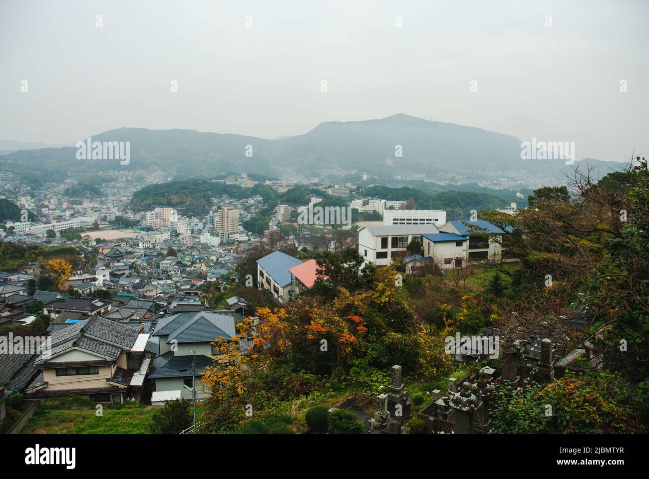 Sasebo-shi, Präfektur Nagasaki, Kyushu, Japan Stockfoto