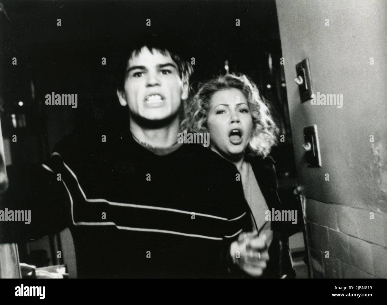 Schauspieler Josh Harnett und Michelle Williams im Film Halloween H20: 20 Jahre später, USA 1998 Stockfoto