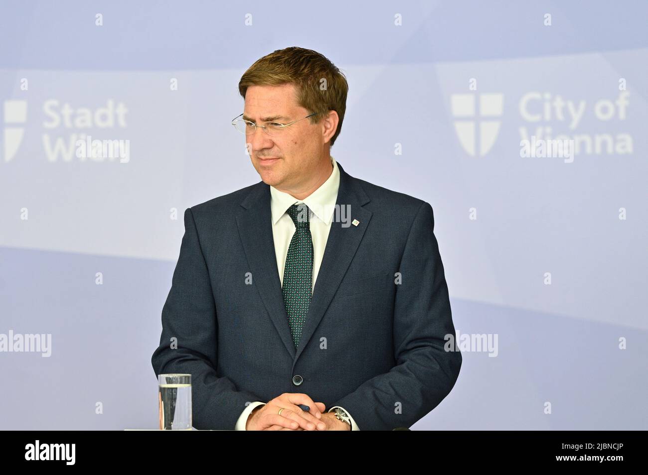 Wien, Österreich. 7.. Juni 2022. Medienbriefing des Bürgermeisters ...