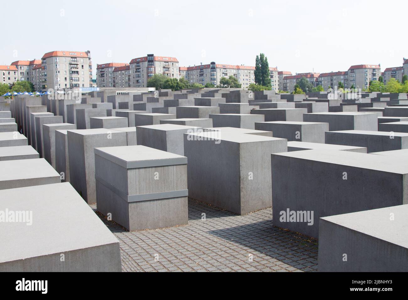 Holocaust-Mahnmal, Berlin, Deutschland Stockfoto