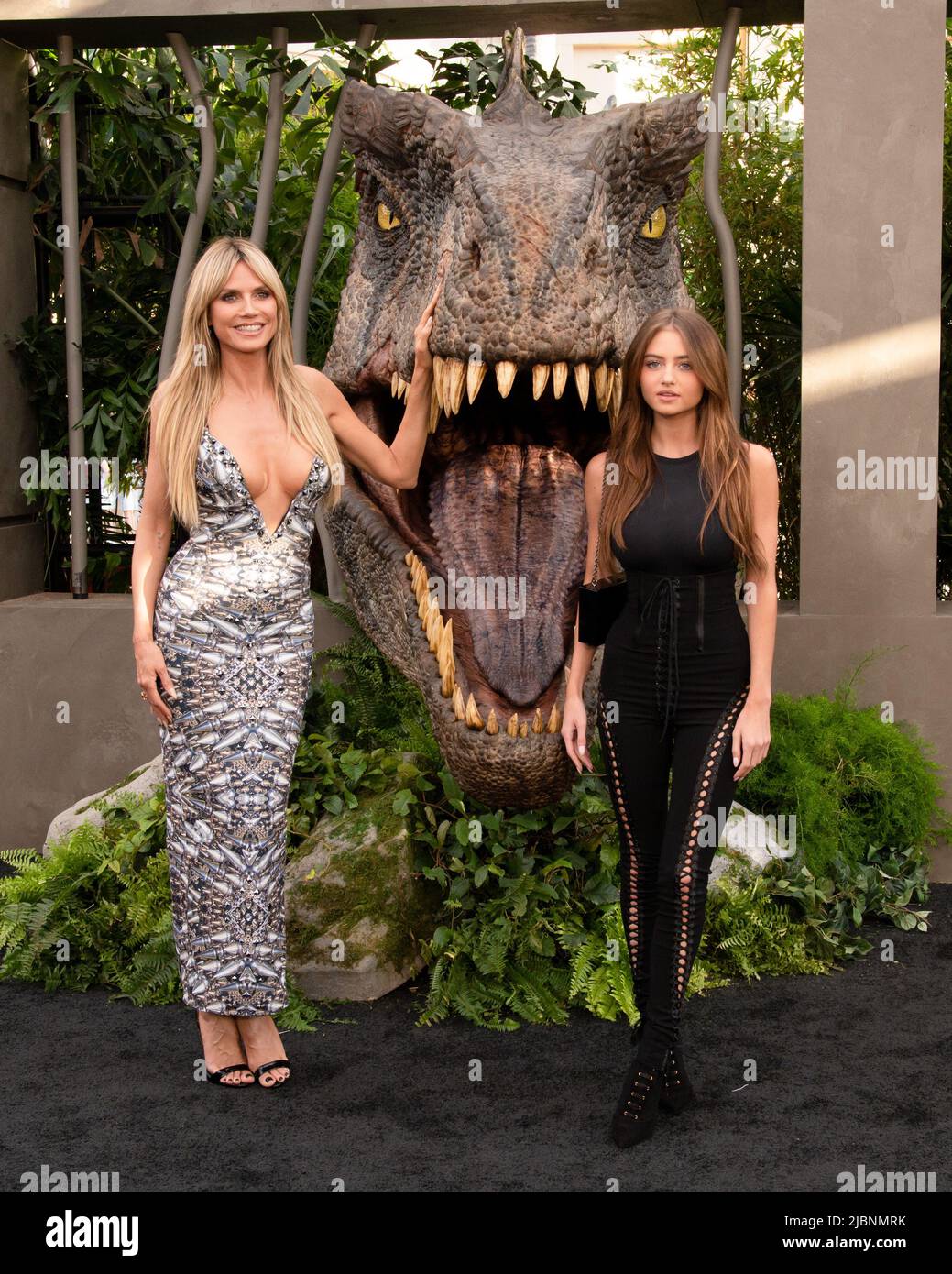 6. Juni 2022, Hollywood, Kalifornien, USA: Heidi Klum und Leni Olumi