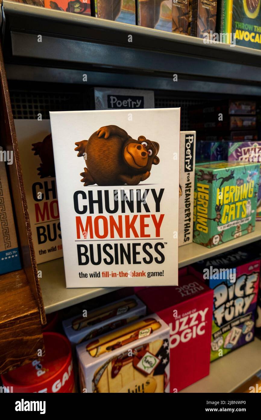 Barnes & Noble Booksellers Game Sektion, NYC, USA 2022 Stockfoto