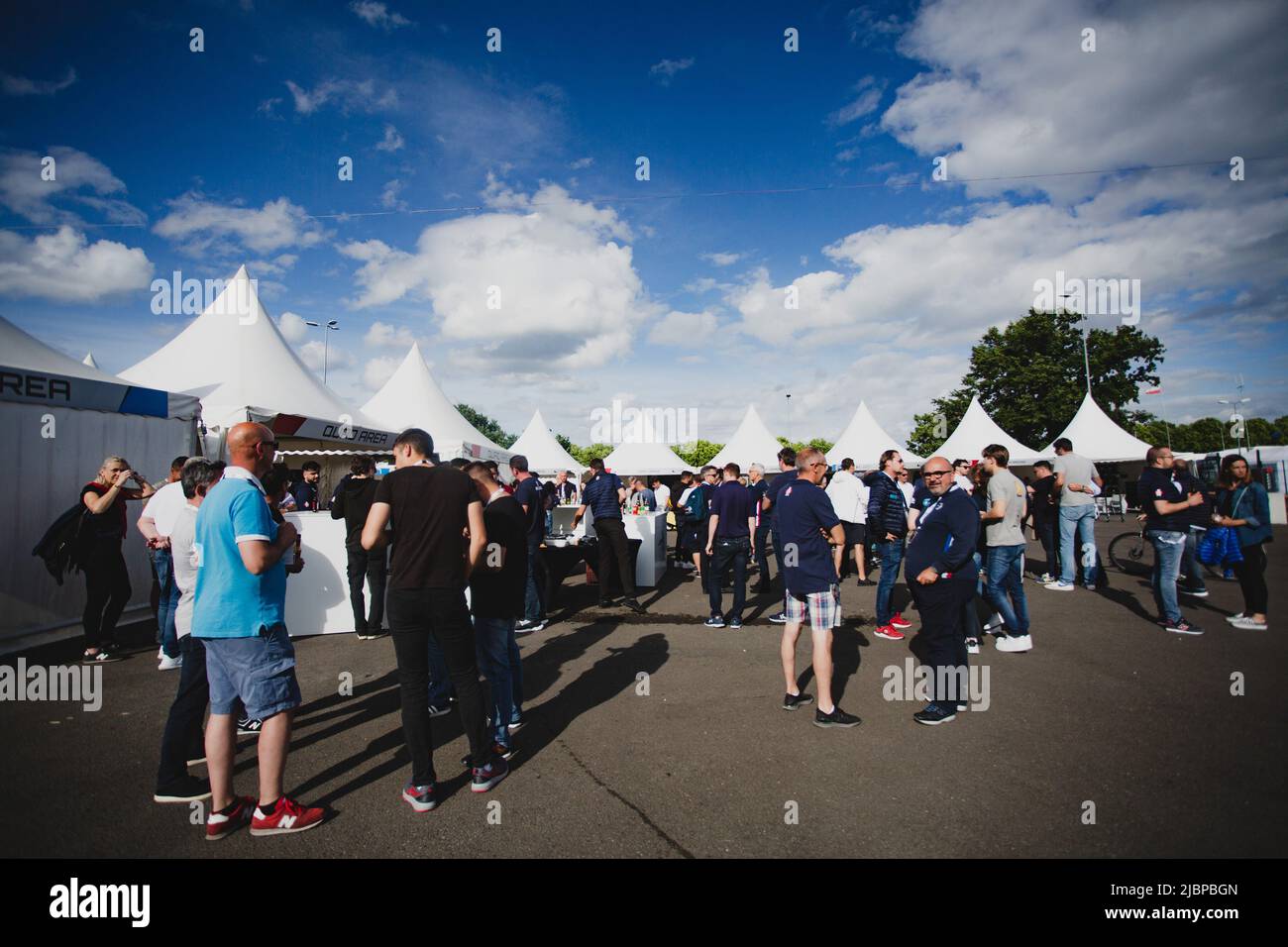 Ambiente während der Hitze 3 der Ligier European Series 2022, auf dem Circuit de la Sarthe, vom 8. Bis 11. Juni 2022 in Le Mans, Frankreich - Foto Thomas Fenetre / DPPI Stockfoto