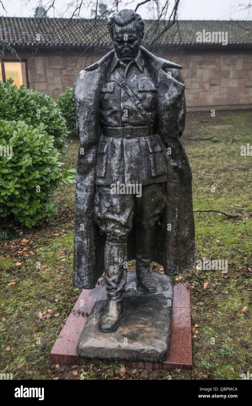 Josip Broz Tito Skulptur. Museum von Jugoslawien. Belgrad, Serbien Stockfoto