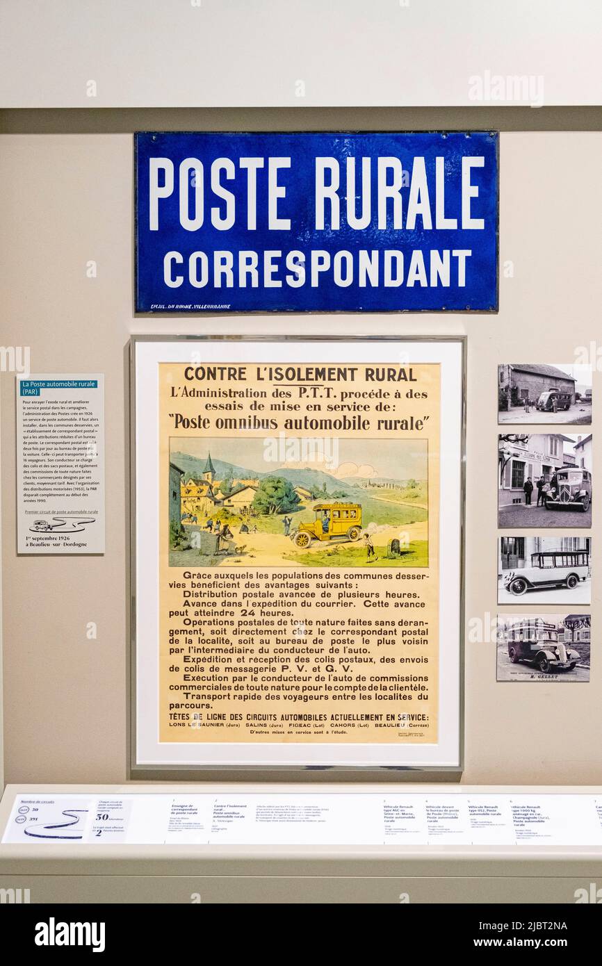 Frankreich, Paris, das Postmuseum Stockfoto